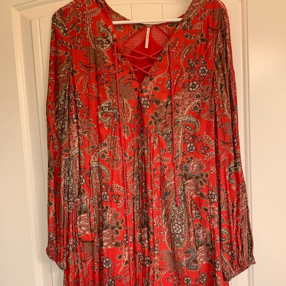 Free People Lace-up Tunic/Dress